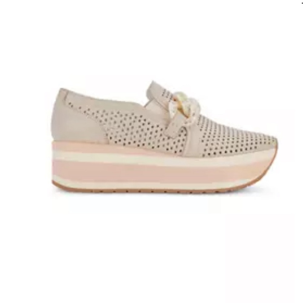 Dolce Vita Beige Platform Sneakers
